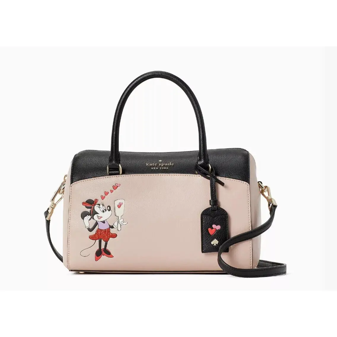 Disney X Kate Spade Minnie Mouse Medium Duffel/satchel Bag