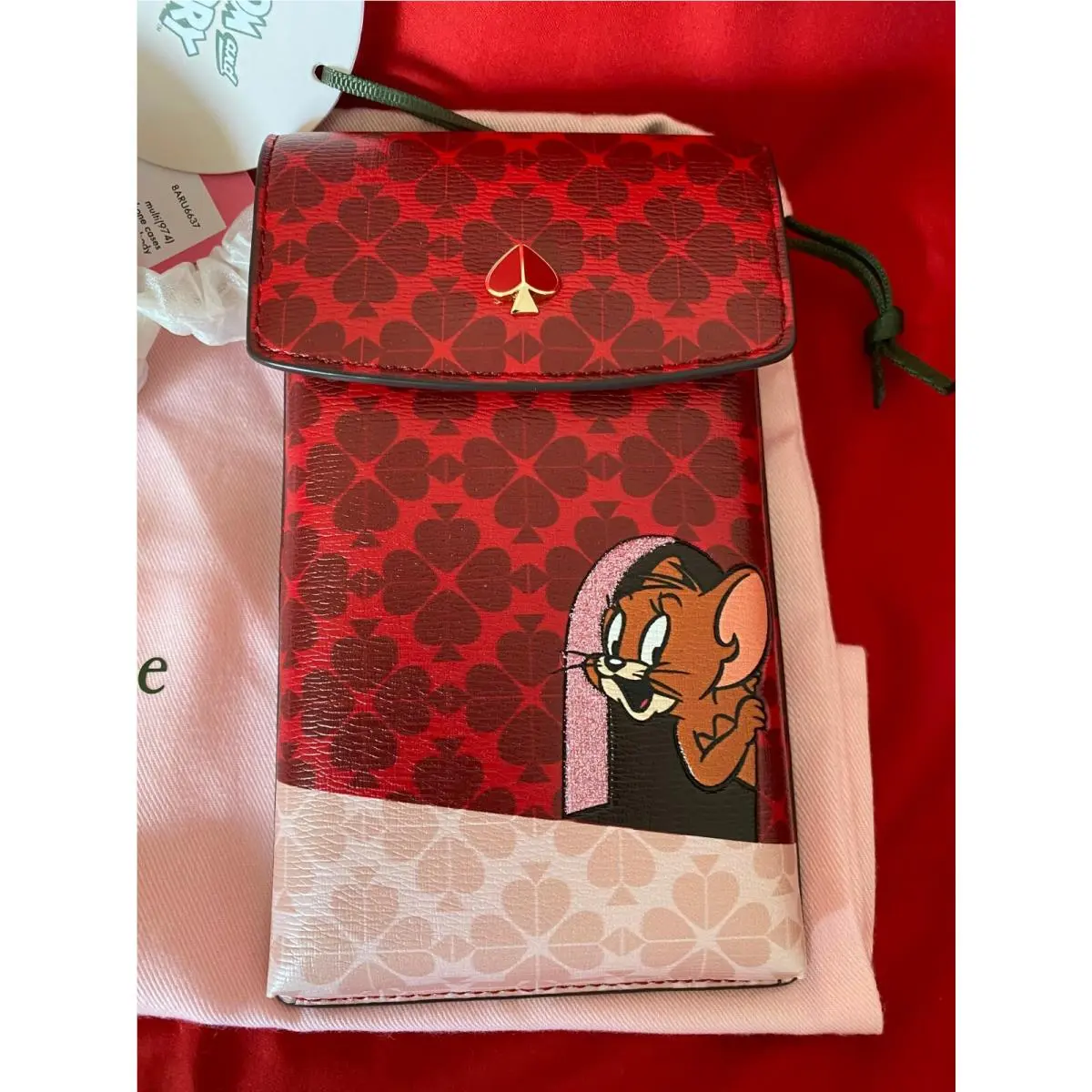Kate Spade X Tom & Jerry 2020 Kate Spade X Tom Jerry Crossbody Lunar Year Rat Phone Case Tote