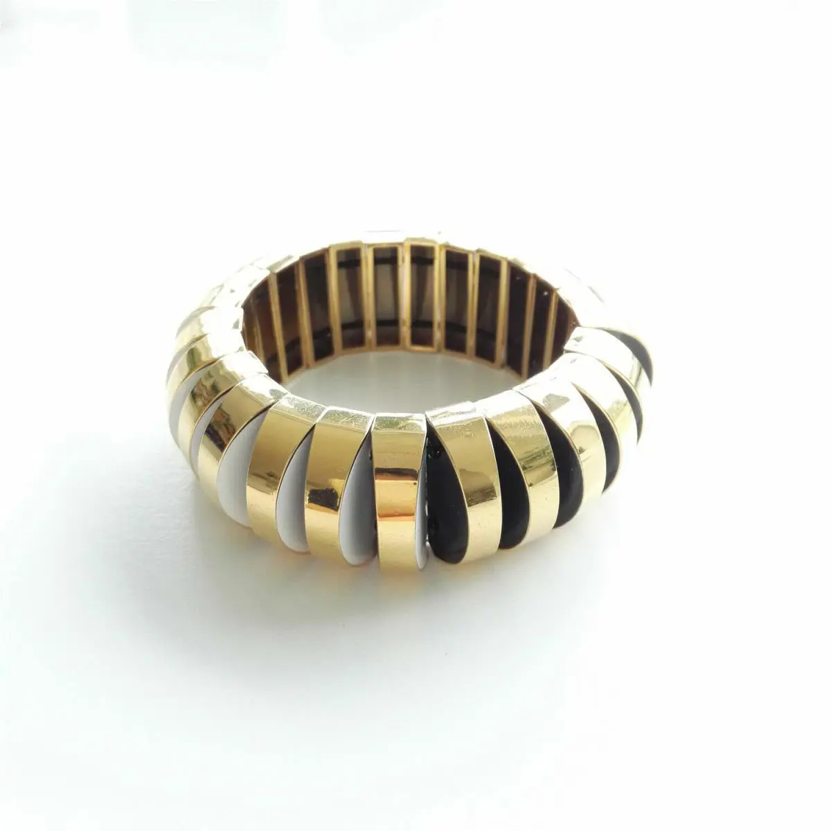 Kate Spade New York Sliced Scallops Metal Stretch Bracelet