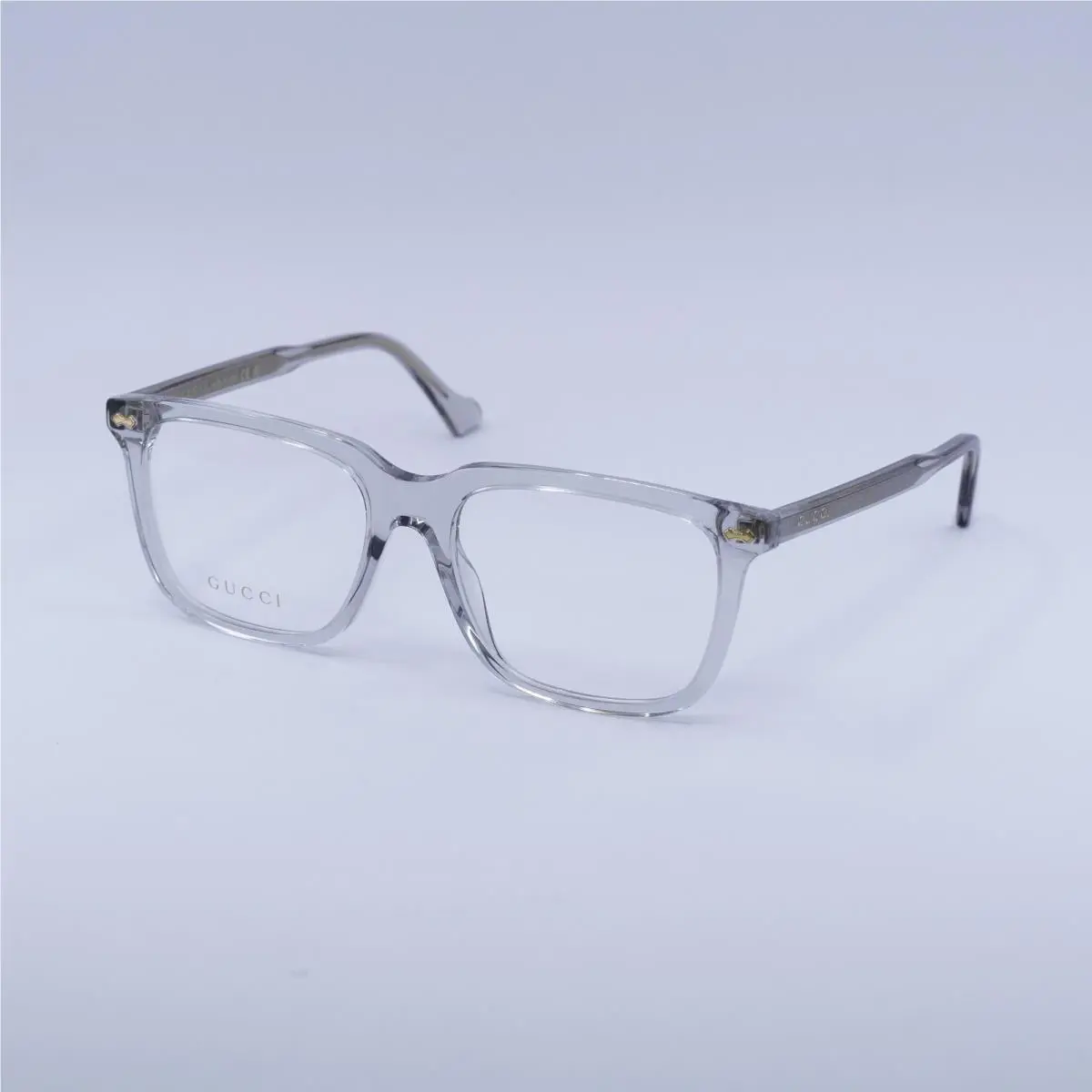 Gucci GG0737O 016 Grey/transparent 56mm 56-18-150 Sunglasses