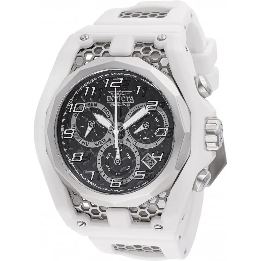 Invicta Racing Chronograph Quartz Black Dial Men`s Watch 47209