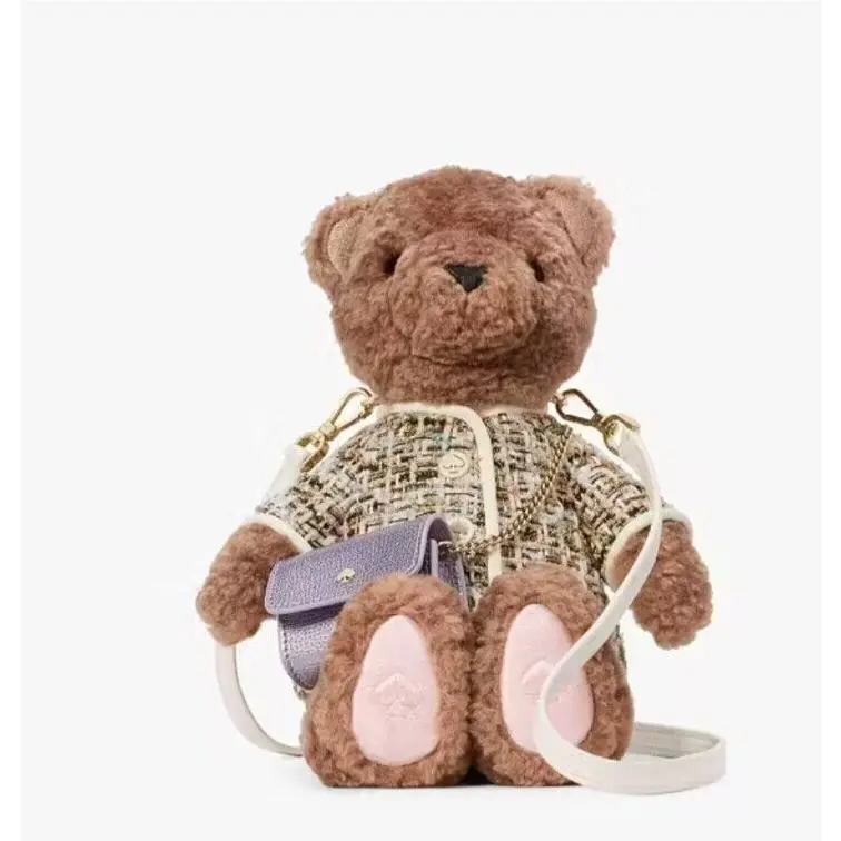 Kate Spade Katey Bear 3D Teddy Bear Crossbody Bag