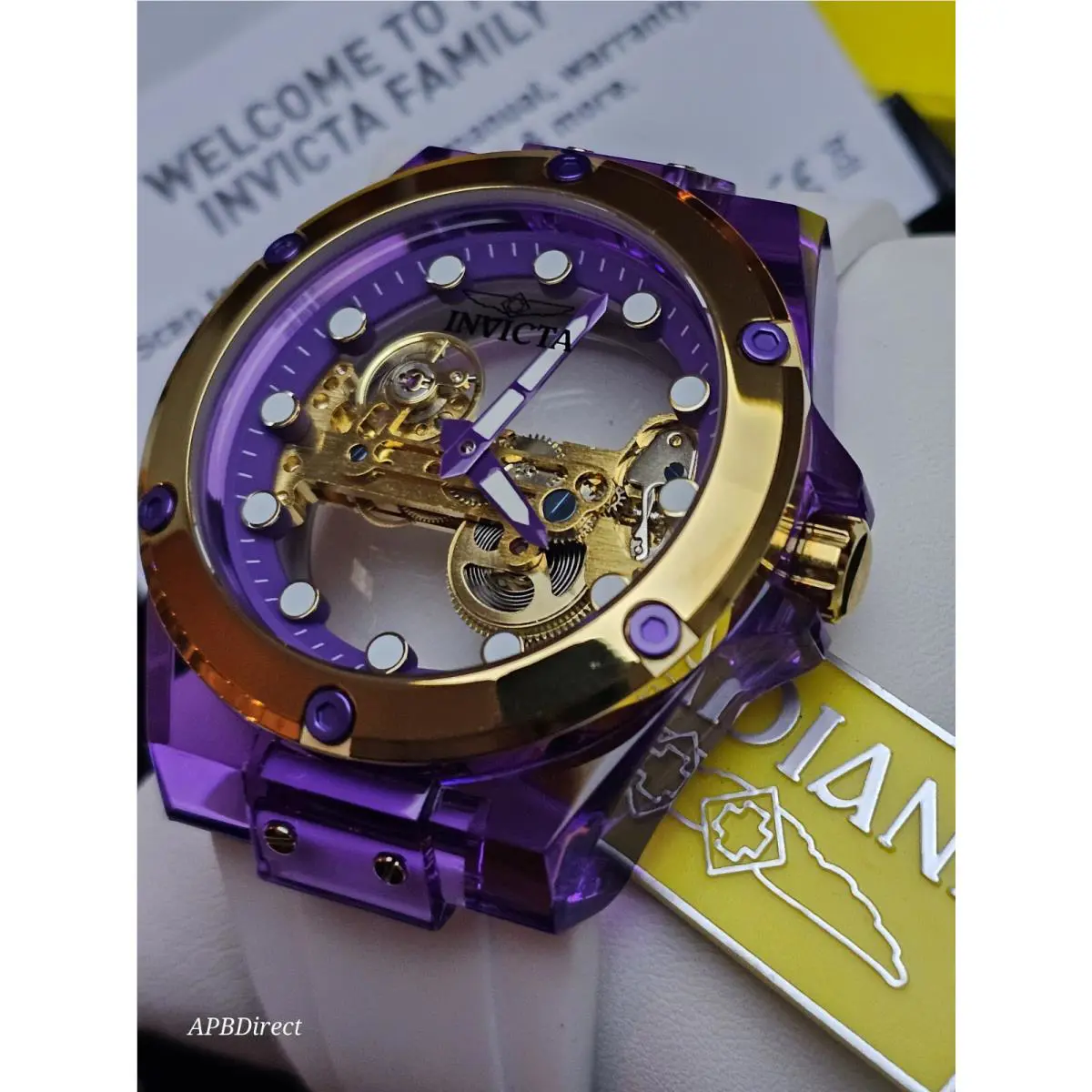 Invicta - Speedway - Mechanical - Ghost Bridge - Skeleton - Mens Watch