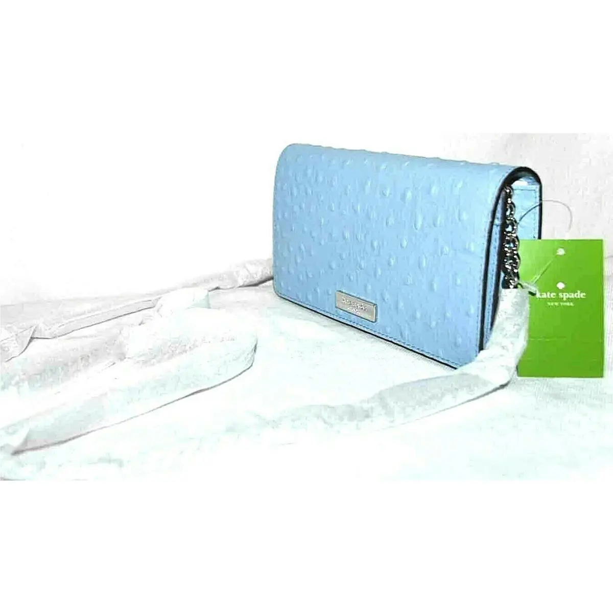 Kate Spade Alexander Ave Ostrich Embossed Isabeli Crossbody