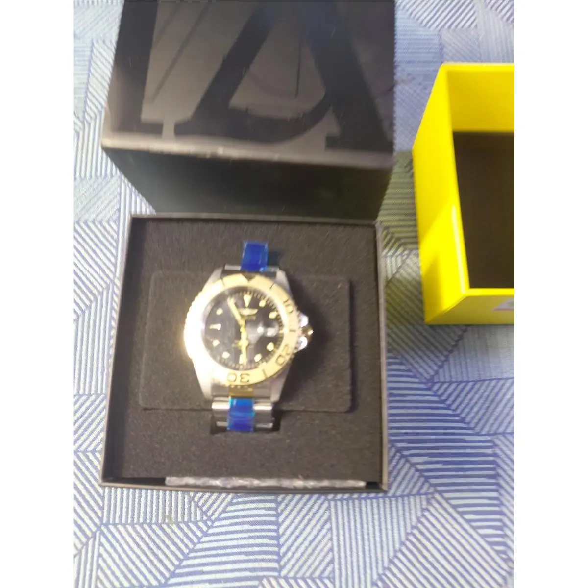 Invicta Pro Diver Men`s Watch - 43mm Steel Gold 29948 - Gold
