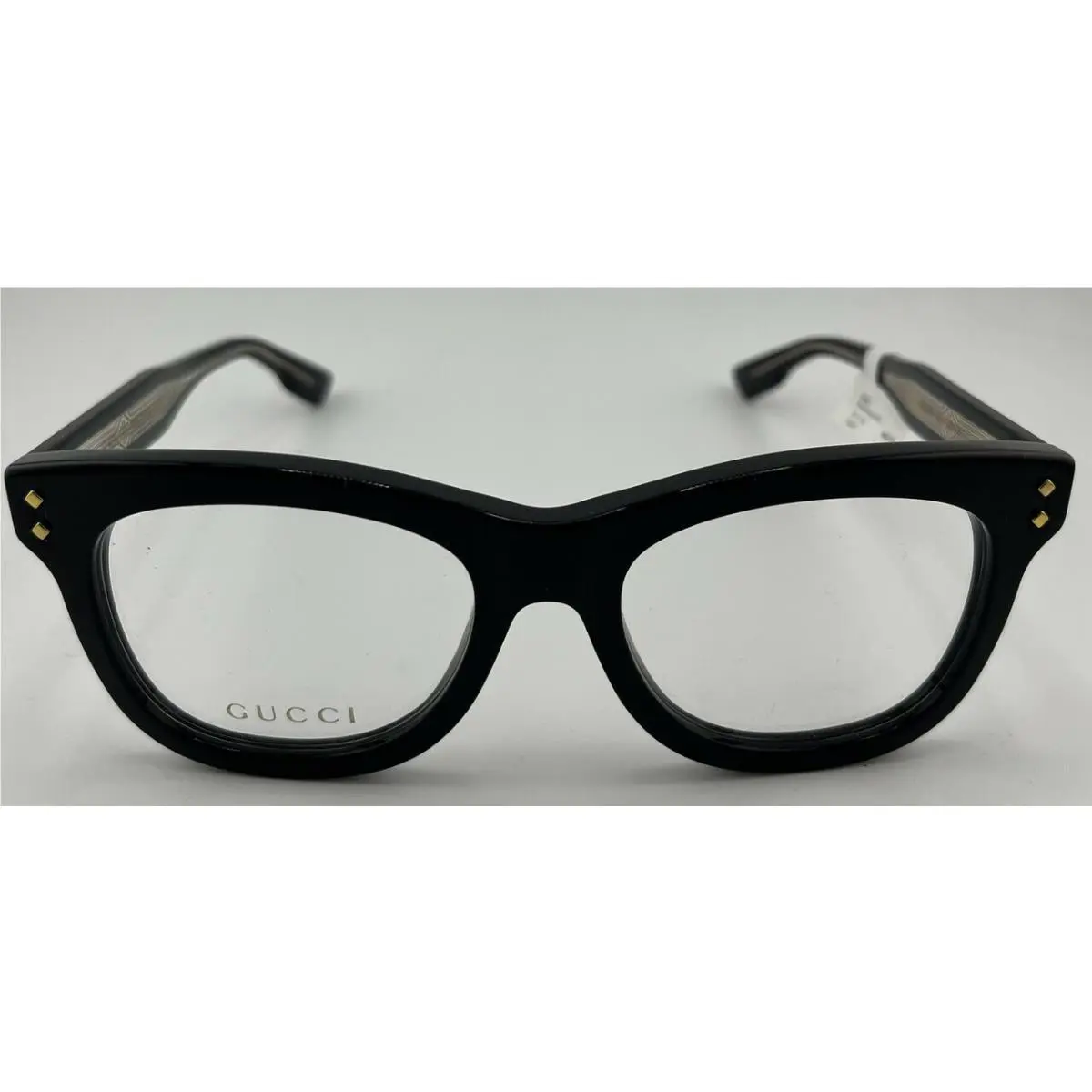 Gucci GG1086O 005 Black 53-19-145 Large Unisex Eyeglasses Glasses Frames