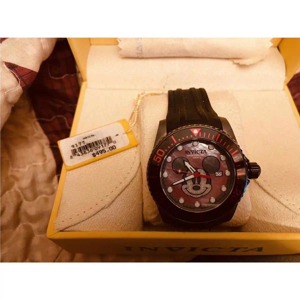 Invicta Men’s Mickey Mouse Self Winding