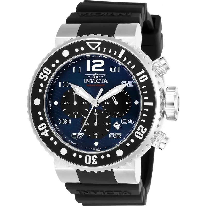 Invicta 26731 Pro Diver Ocean Voyage Chronograph Watch Steel Quartz 52MM