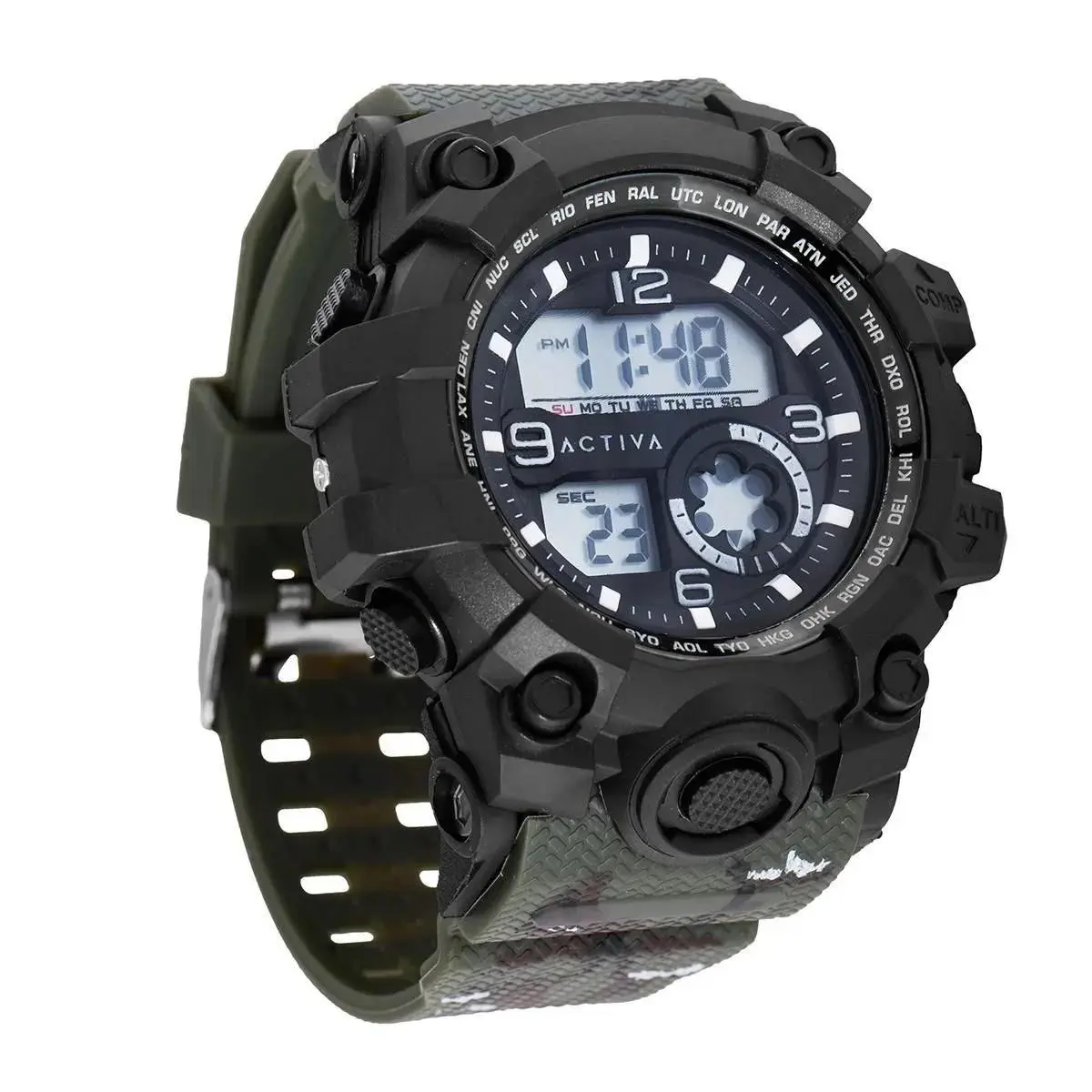 Activa Endurance X Invicta ACW435-004 Men`s Digital Watch 54.5mm Green
