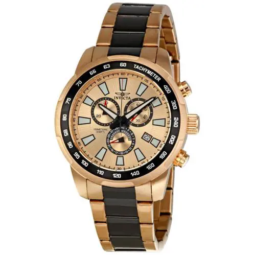Invicta 1557 Sport Dive Chronograph Two-tone Gold Plated Men’s Watch