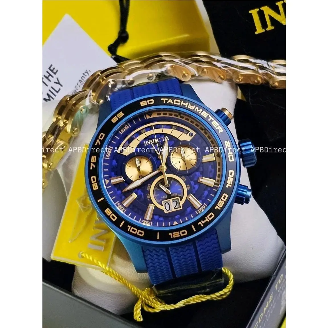 Invicta – Sea Vulture – Blue Label - Swiss 8040.N - Set w/ Bracelet Mens Watch