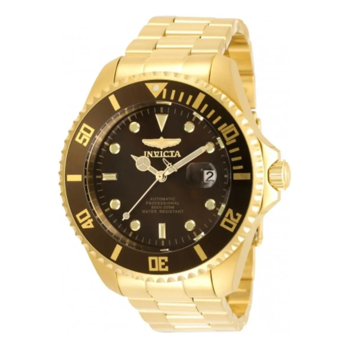 Invicta Pro Diver Automatic Brown Dial Men`s Watch 35725