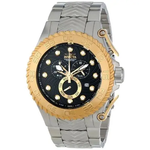 Invicta Men`s 12934 Pro Diver Analog Display Swiss Quartz Silver Watch
