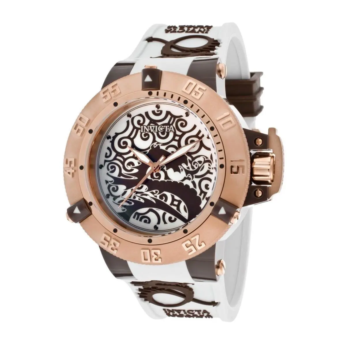 Invicta 11541 Subaqua Dragon Dynasty SS Case Brown Dragon Dial Men`s Watch