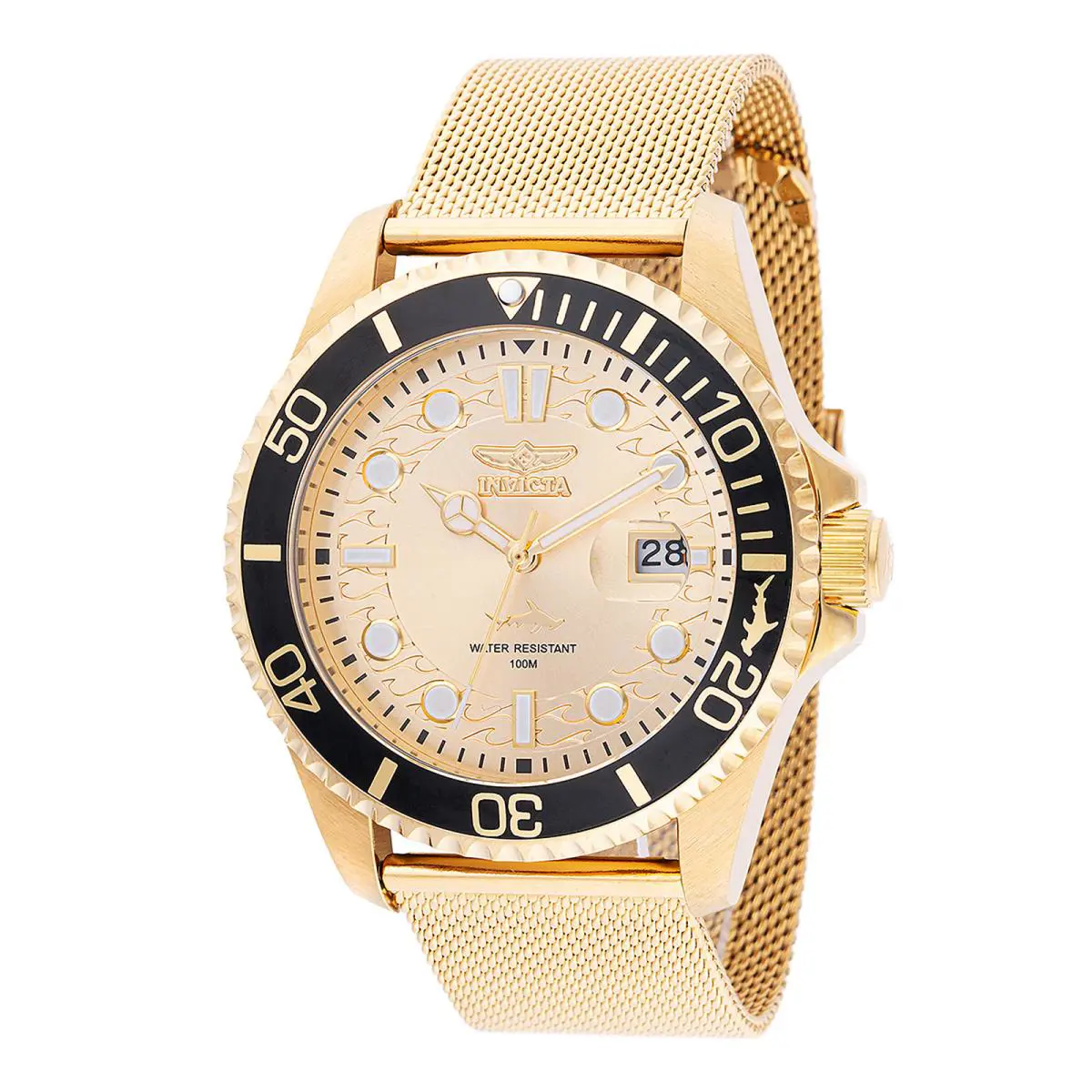 Invicta Men`s Pro Diver Curve 43mm Quartz Watch IN-47177