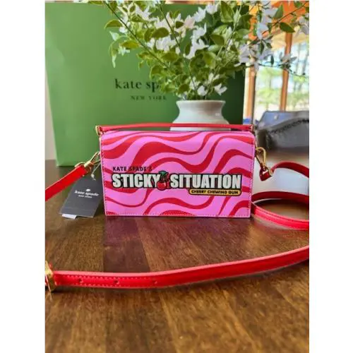 Kate Spade Treat Yourself Bubble Gum 3D Crossbody KK212