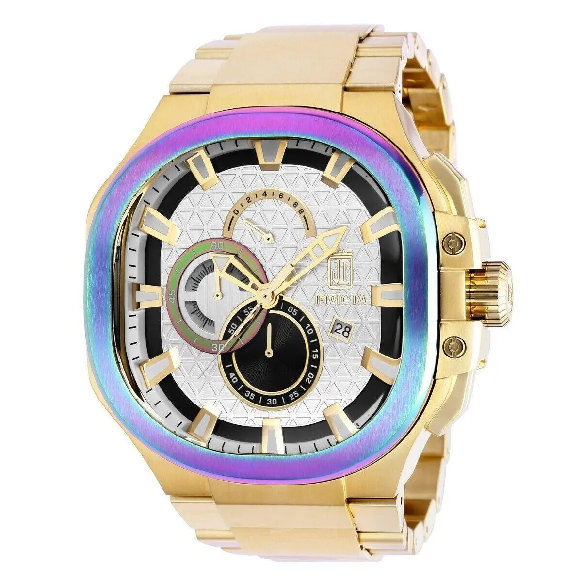 41953. Invicta Jason Taylor Men`s Watch - 52mm Gold