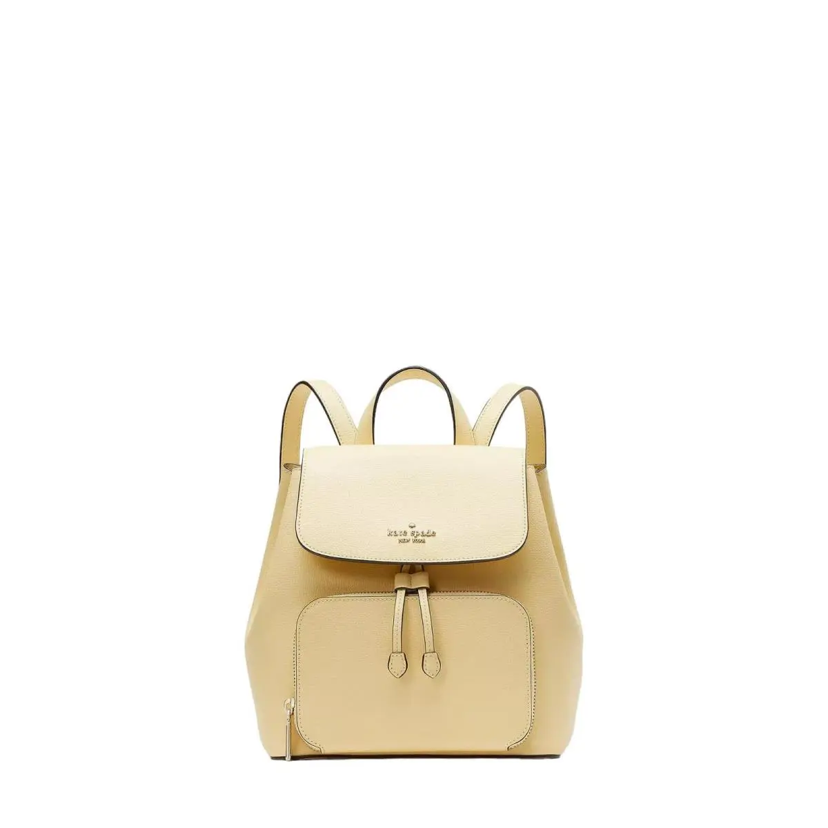 Kristi Medium Flap Backpack Butter by Kate Spade