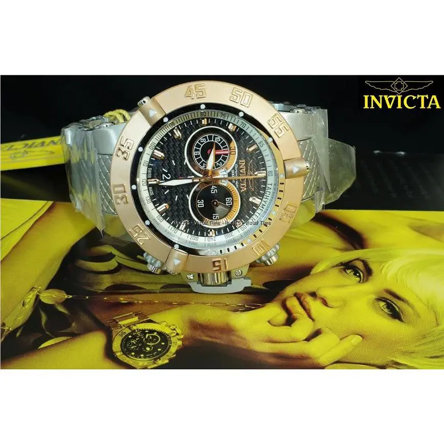 Invicta 10192 Subaqua Noma Iii Swiss Made Quartz SL Steel Chronograph Watch