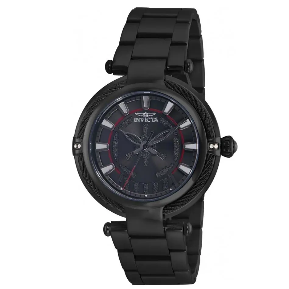 Invicta Star Wars Darth Vader Women`s 40mm Limited Edition Bolt Watch 26235 - Dial: Black, Multicolor, Red, Band: Black, Bezel: Black
