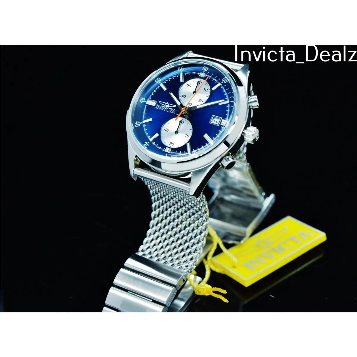 Invicta Pro Diver Chronograph Quartz Blue Dial Men`s Watch 31356