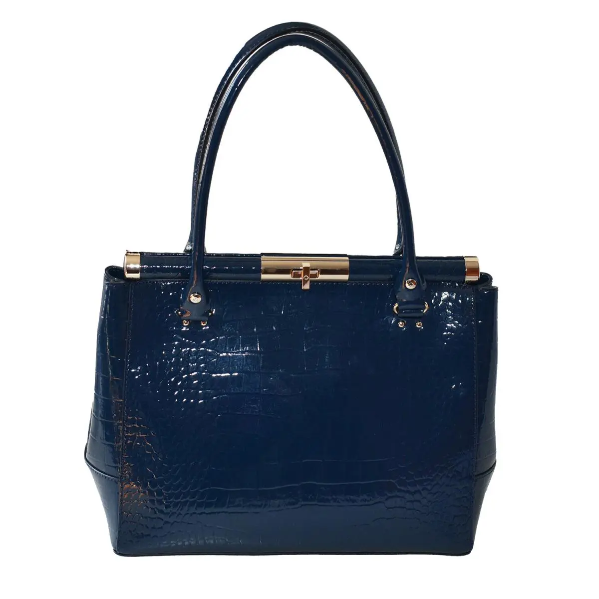 Kate Spade Women s Handbag Knightsbridge Constance Leather Satchel Petroblue New - Lining: Blue, Exterior: Blue, Hardware: Gold