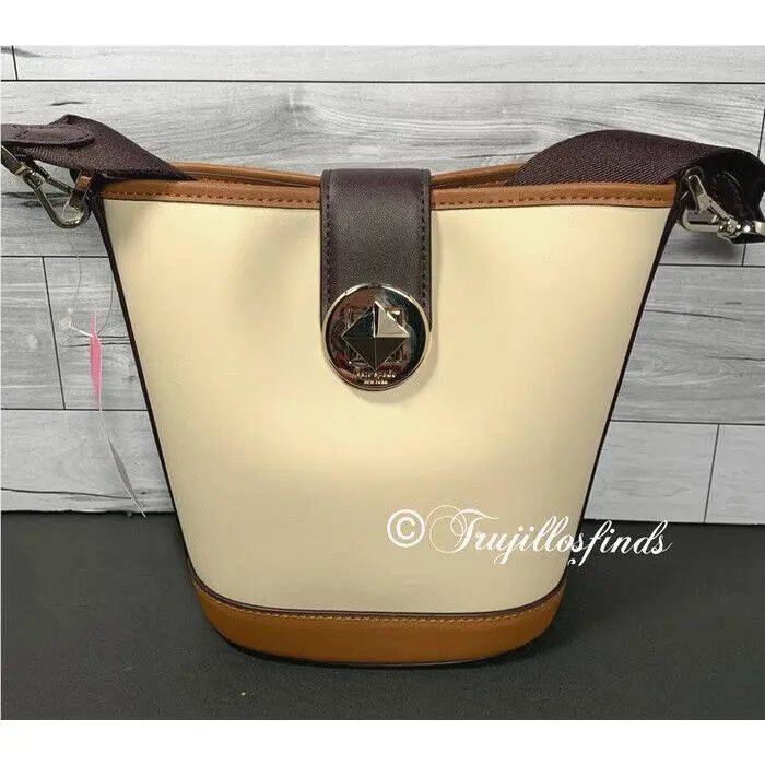Kate Spade Color Block Audrey Mini Bucket Bag Crossbody K9783 New