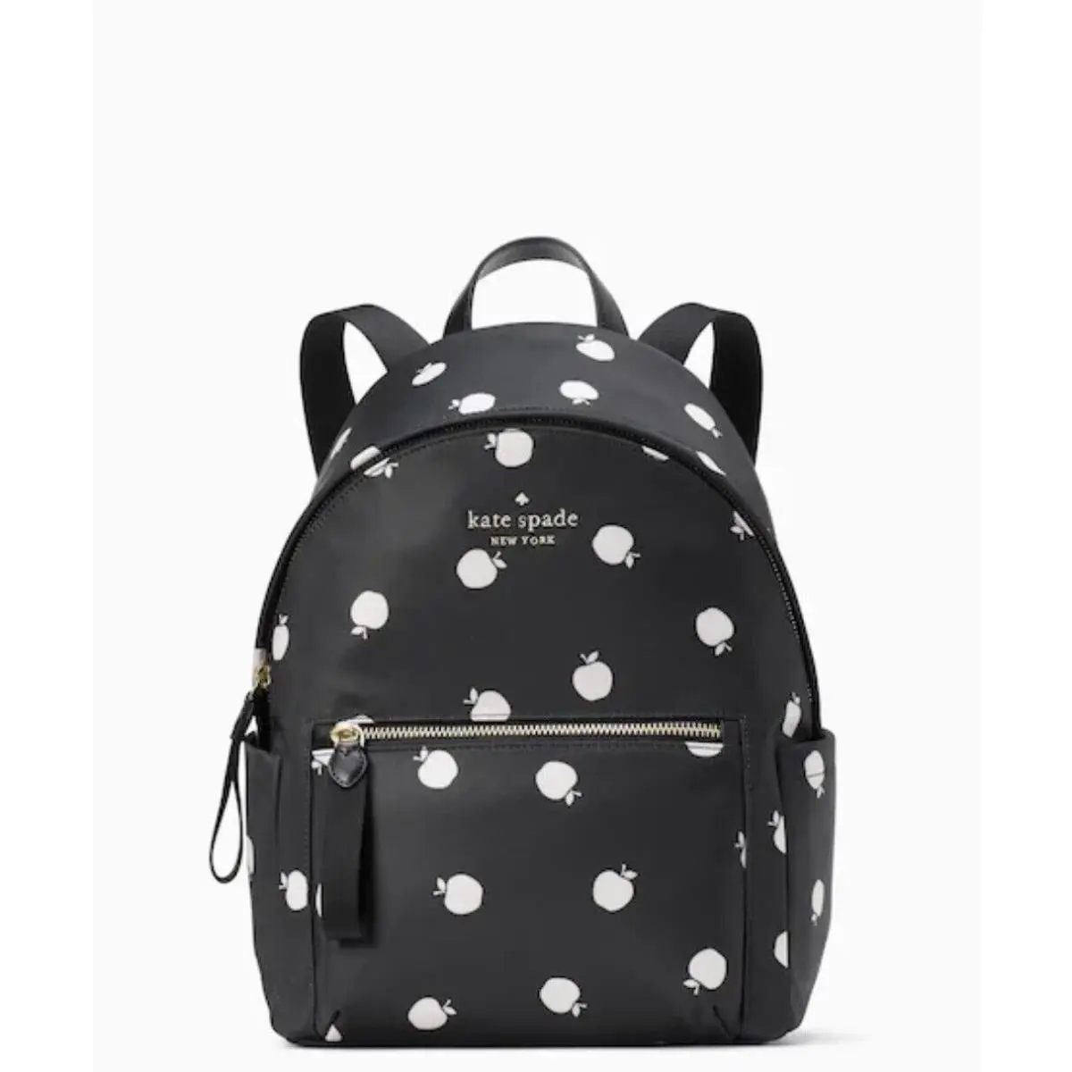 Kate Spade New York Chelsea Black Multi Orchid Medium Backpack K8113