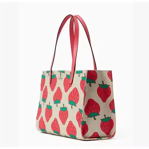 Kate Spade Picnic Perfect Mega Sam Strawberry Tote