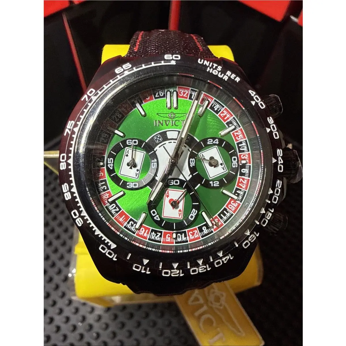 Invicta Men`s Speedway Roulette Casino 40mm 50517