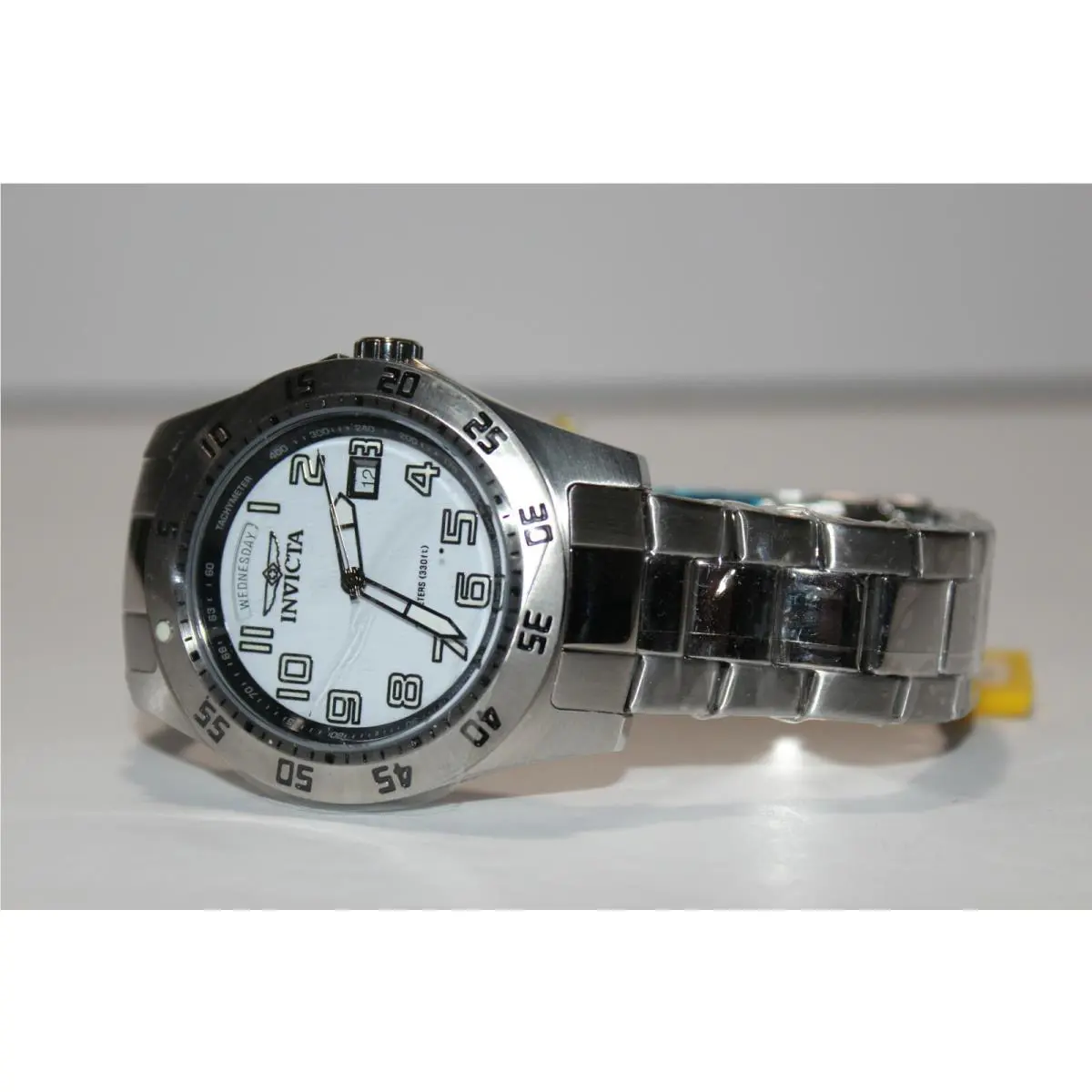 Invicta 5249W Trinite Night Glow Stainless Steel Watch