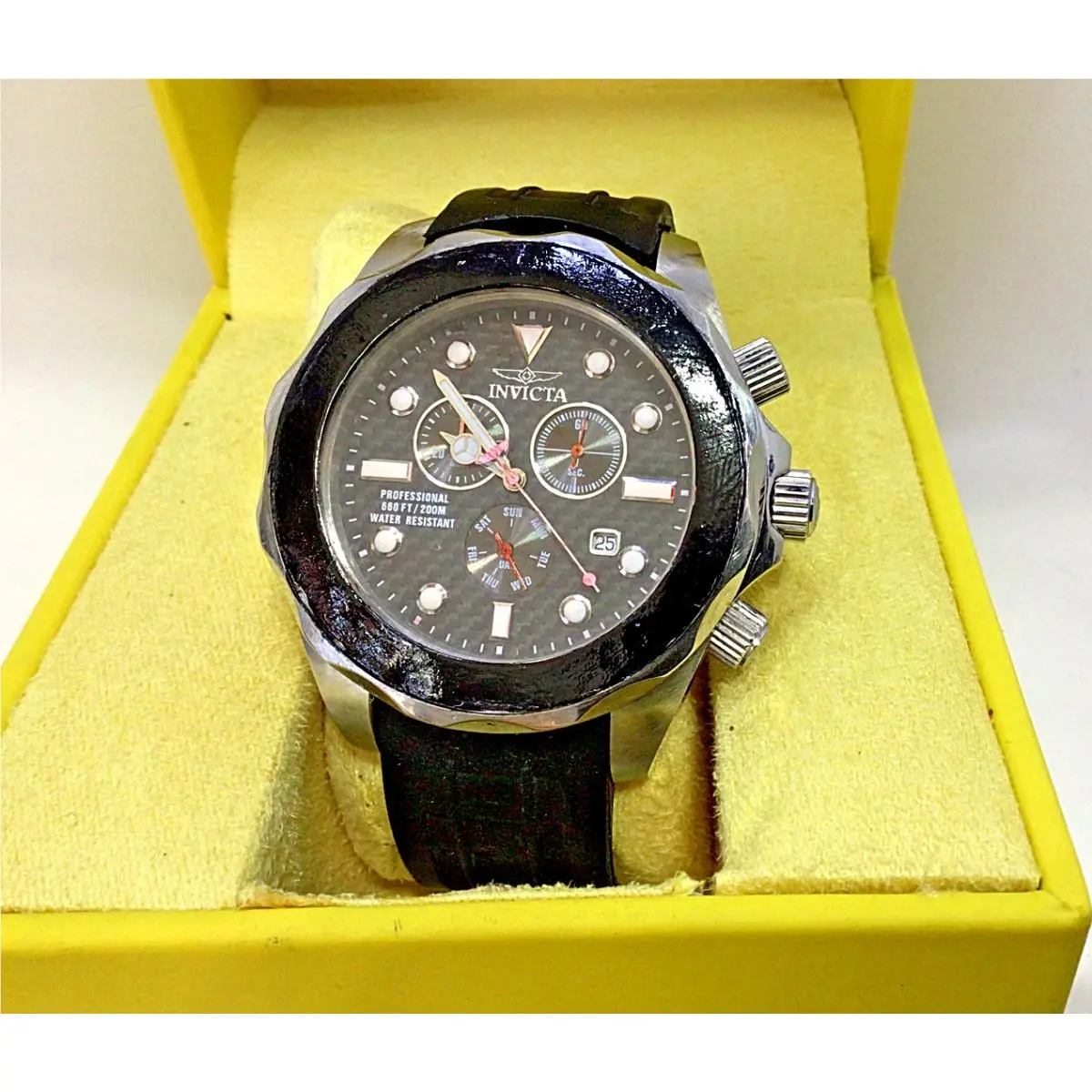 Invicta Model 12569 with Swiss Movement Water Resistent TO 200 Meters