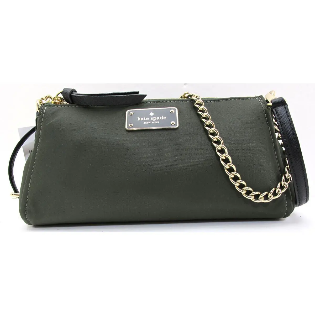 Kate Spade NY Jane Wilson Road Nylon Crossbody/shoulder Bag Evergreen Olive