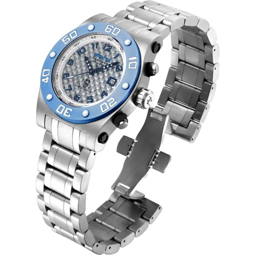 Mens Invicta 18759 Reserve SW200 Swiss Automatic Steel Bracelet Watch