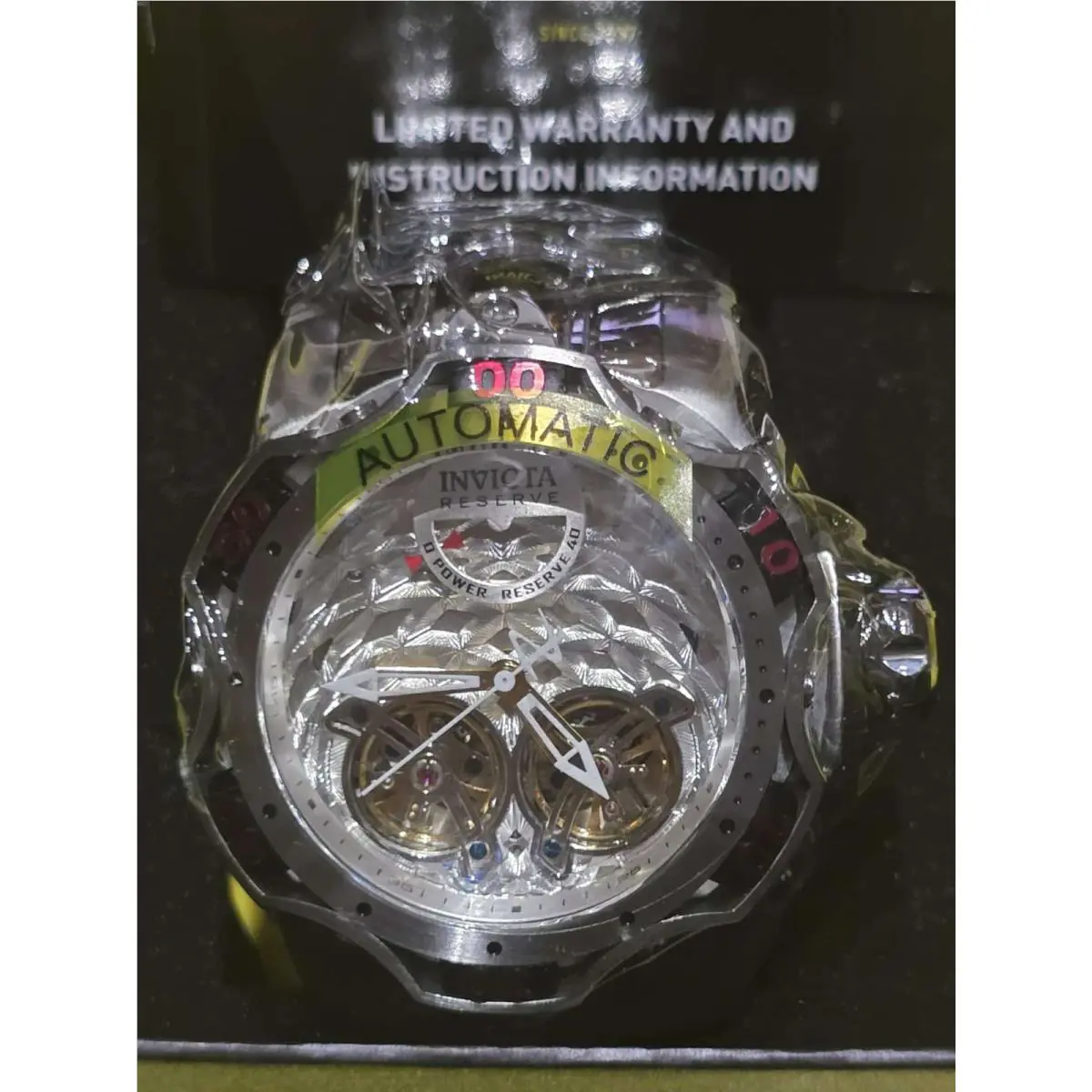 Invicta Watch 35984 Reserve Venom Automatic Multifunction Men Antique Mint