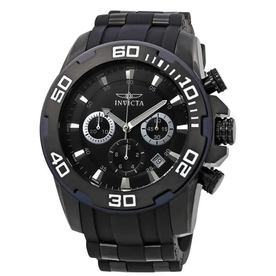 Invicta Pro Diver Chronograph Black Dial Men`s Watch 22338