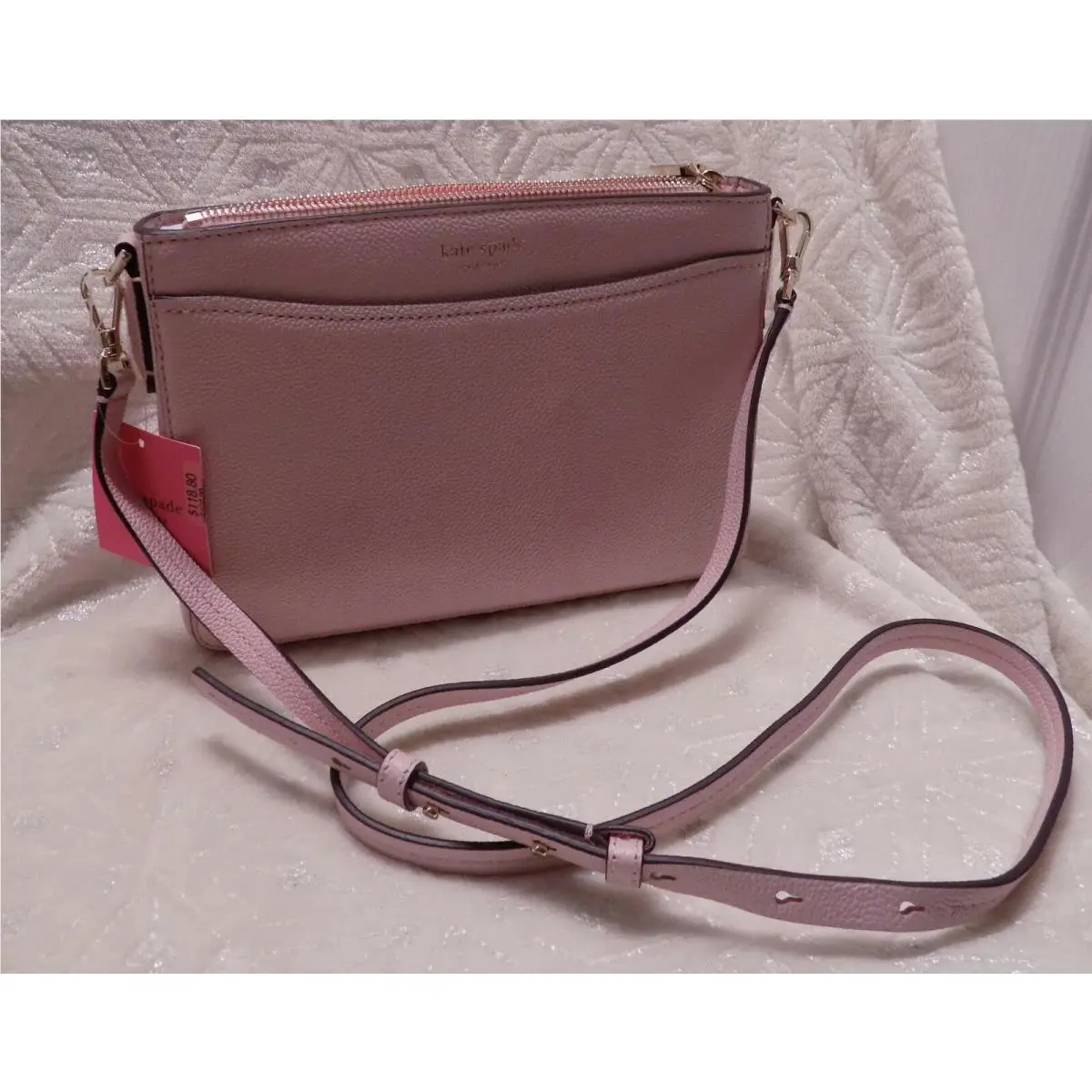 Kate #pxru Spade Light Pink/ Medium Convertible Crossbody/ PXRU219