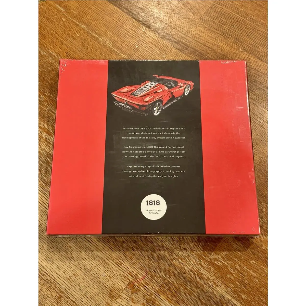 Lego Technic Ferrari Daytona SP3 The Sense Of Perfection Book 1818/5000