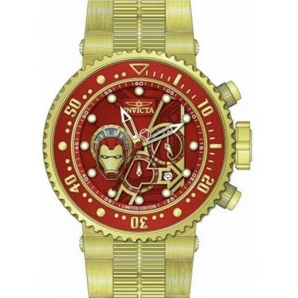 Invicta Marvel Ironman Quartz Watch Model 31903 LE 3/3000