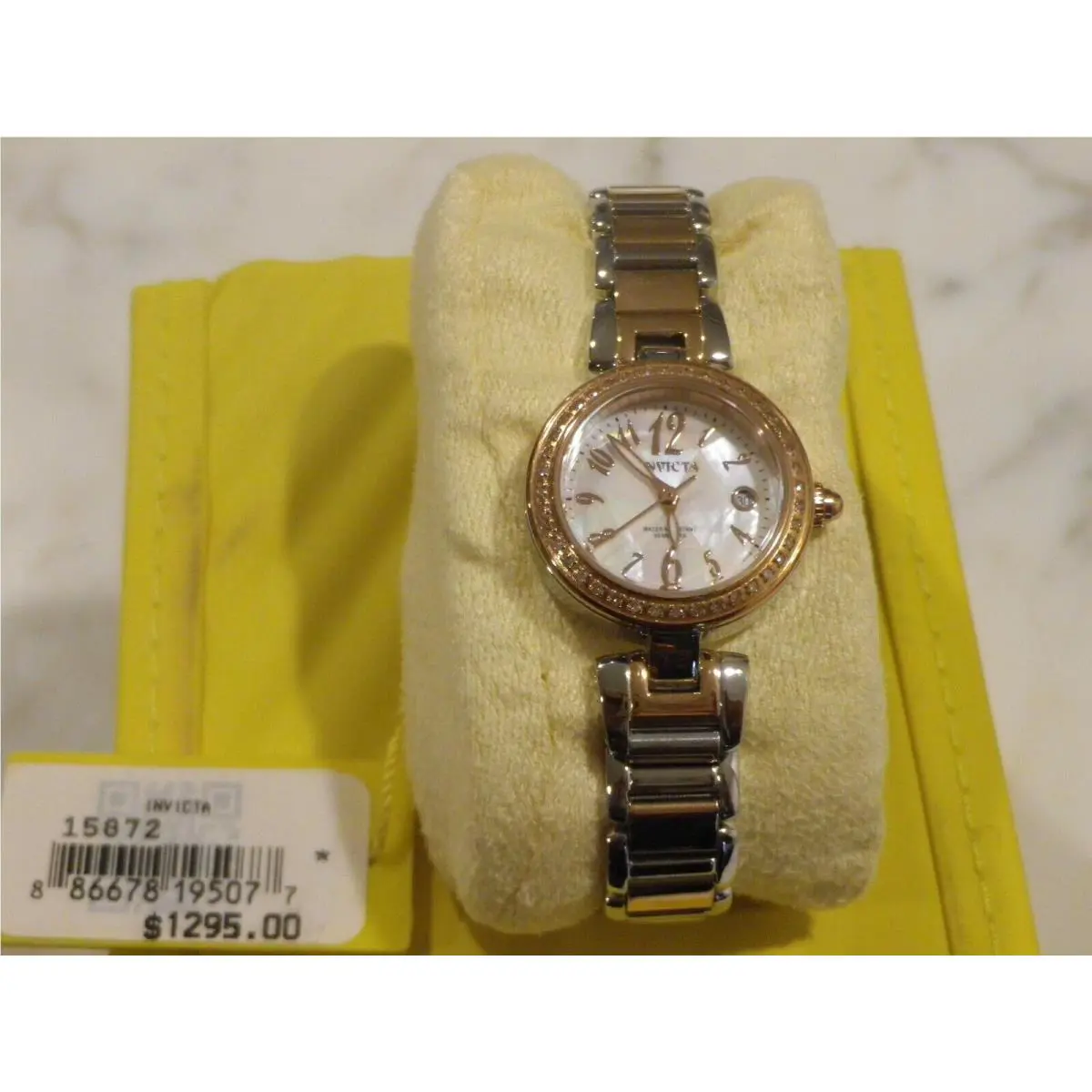 Invicta 15872 Ladies Rose Gold and Silver