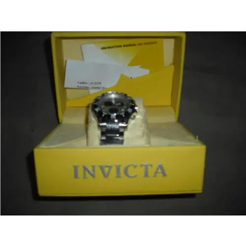 Men`s  Chronograph Racing Sport Two Tone Watch by Invicta