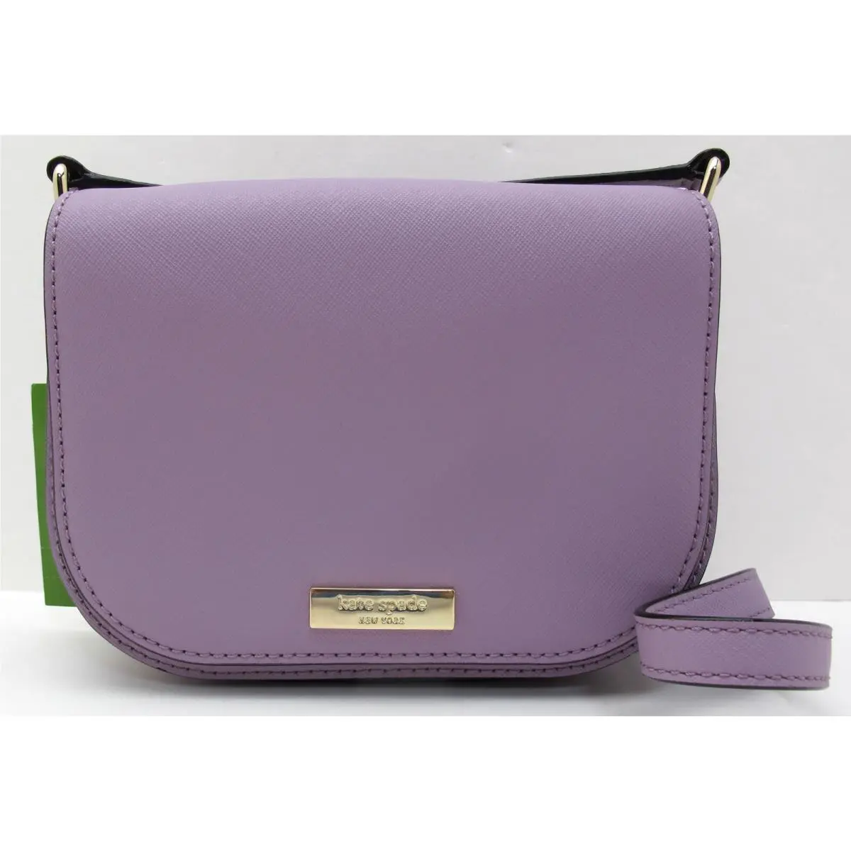 Kate Spade NY Small Saffiano Leather Carsen Laurel Way Crossbody Lilacpetal