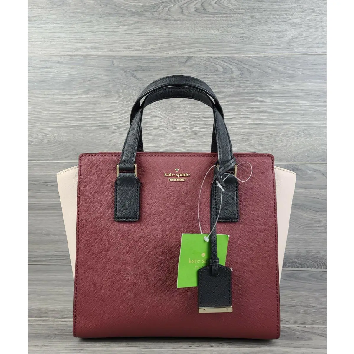 Kate Spade Satchel Saffiano Leather Cameron Street Small Hayden Sienna Multi