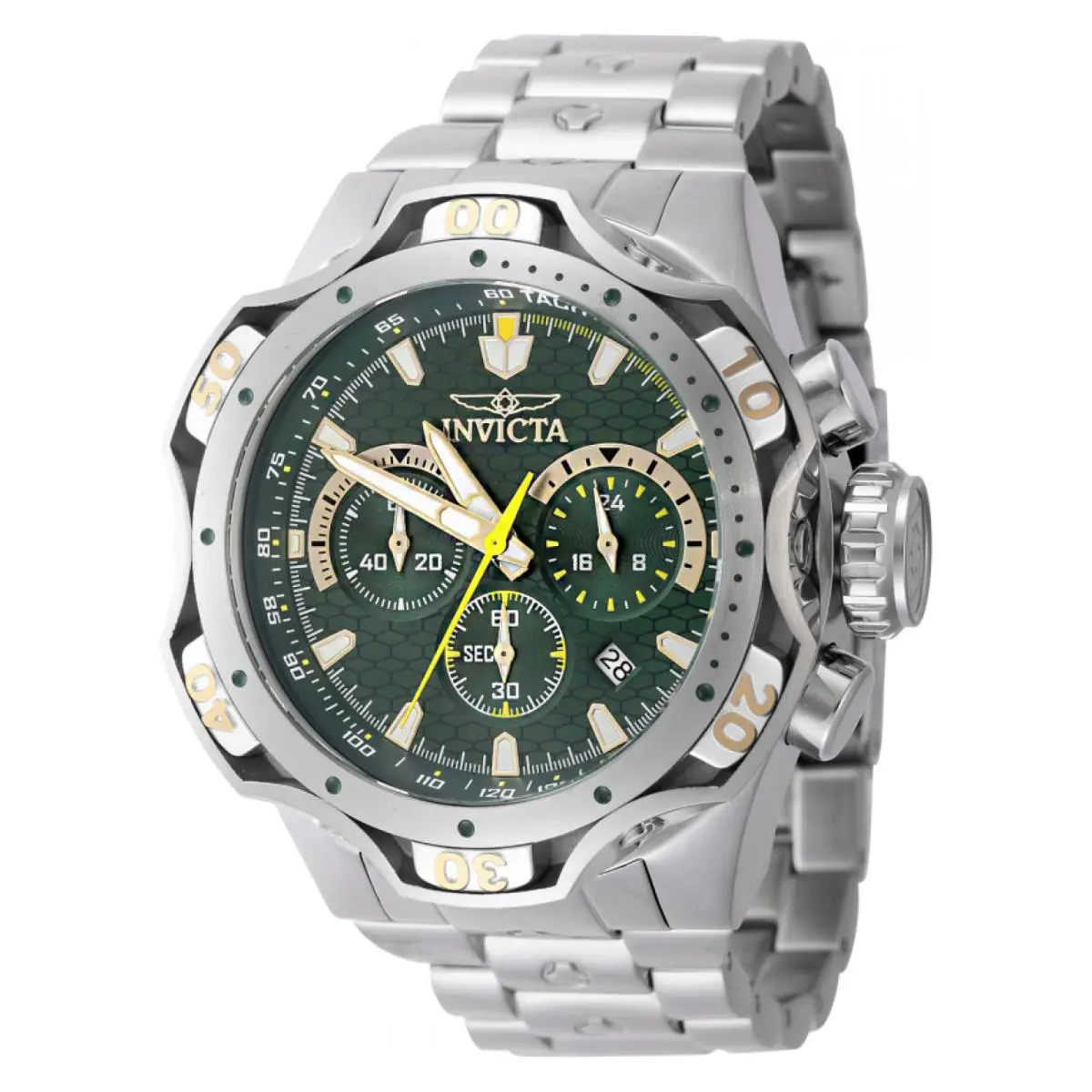 Watch Invicta INV47762 Venom Men 52.5 Aluminum Stainless Steel
