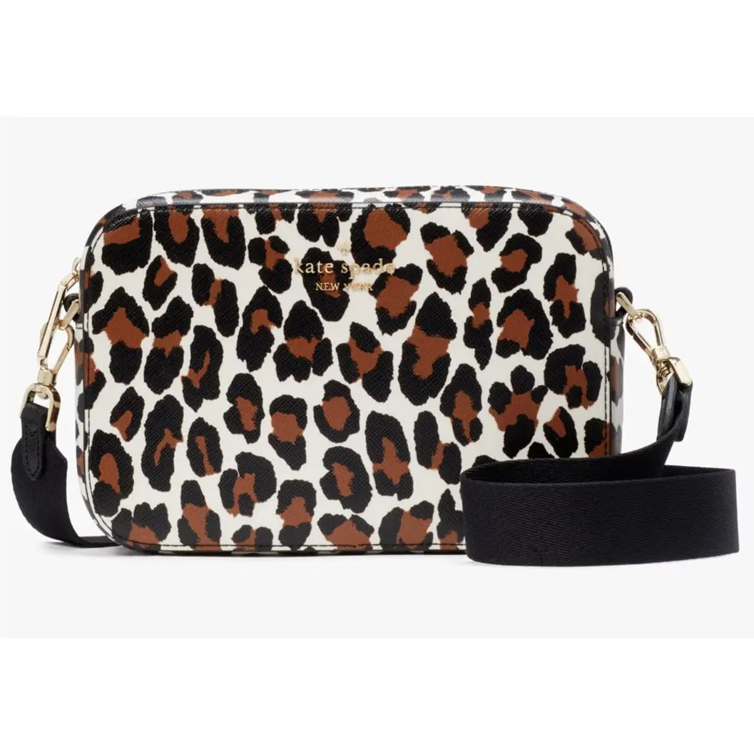 Kate Spade Madison Leopard Crossbody KI377 Animal Print Cheetah Leopardo