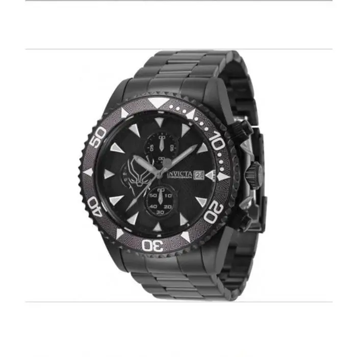 Invicta Marvel Black Panther Chronograph Quartz Black Dial Men S Watch 34627