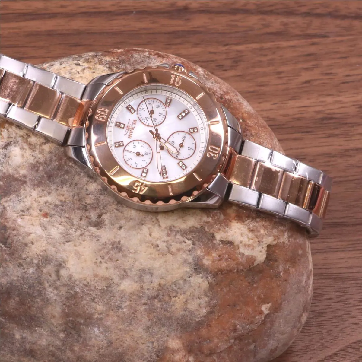 Invicta Women`s Angel Collection Stainless Steel Watch