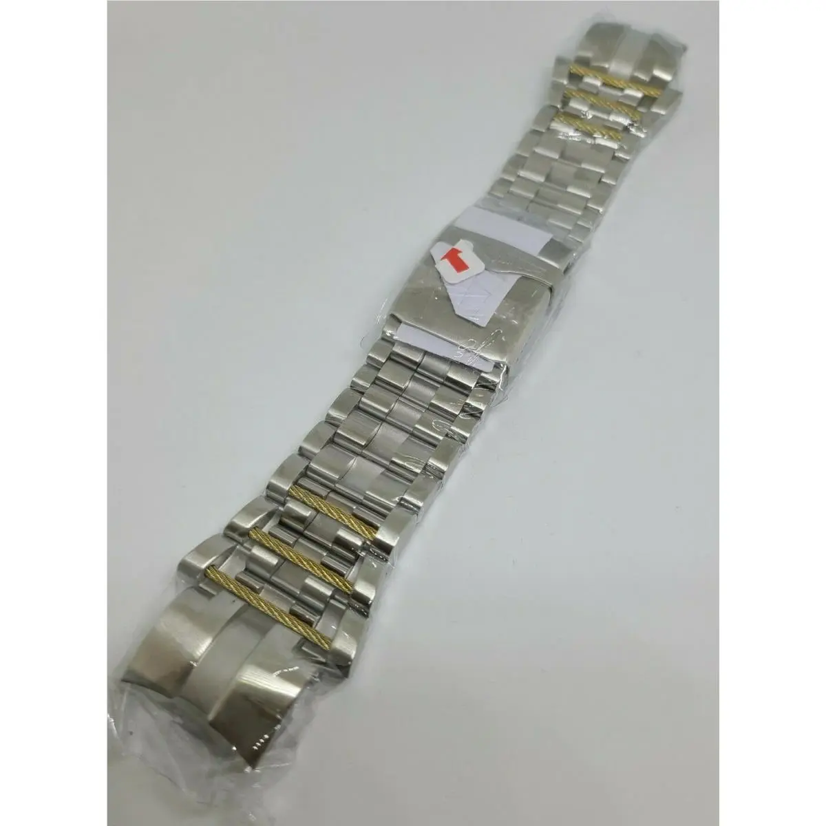 Invicta Reserve Zeus Bolt Gold Cables Stainless Steel Band Strap Bracelet