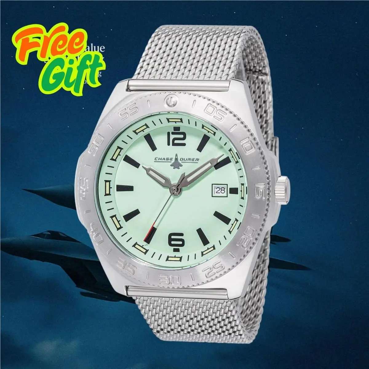 Invicta Chase Durer Men`s Watch - 45mm Steel CDW-0179