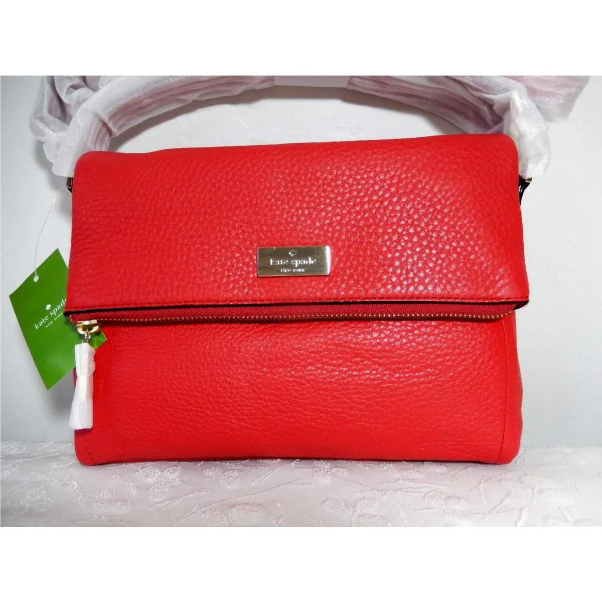Kate Spade Highland Place Mini Maria 7.1 x9.4 x3.9 Crossbody Deep Blaze